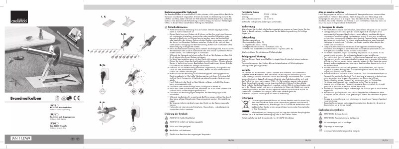 Página 1 del manual Manual de usuario Crelando IAN 115769