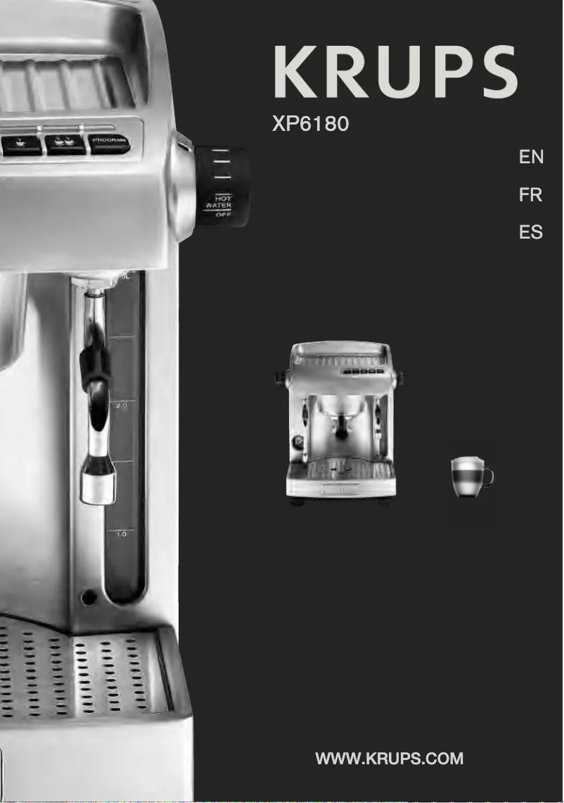 Image de la première page du manuel de l'appareil XP6180