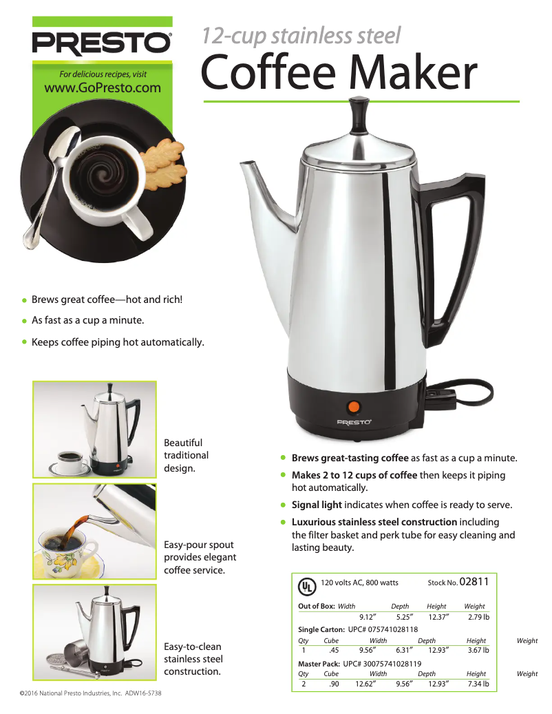 Image de la première page du manuel de l'appareil 02811