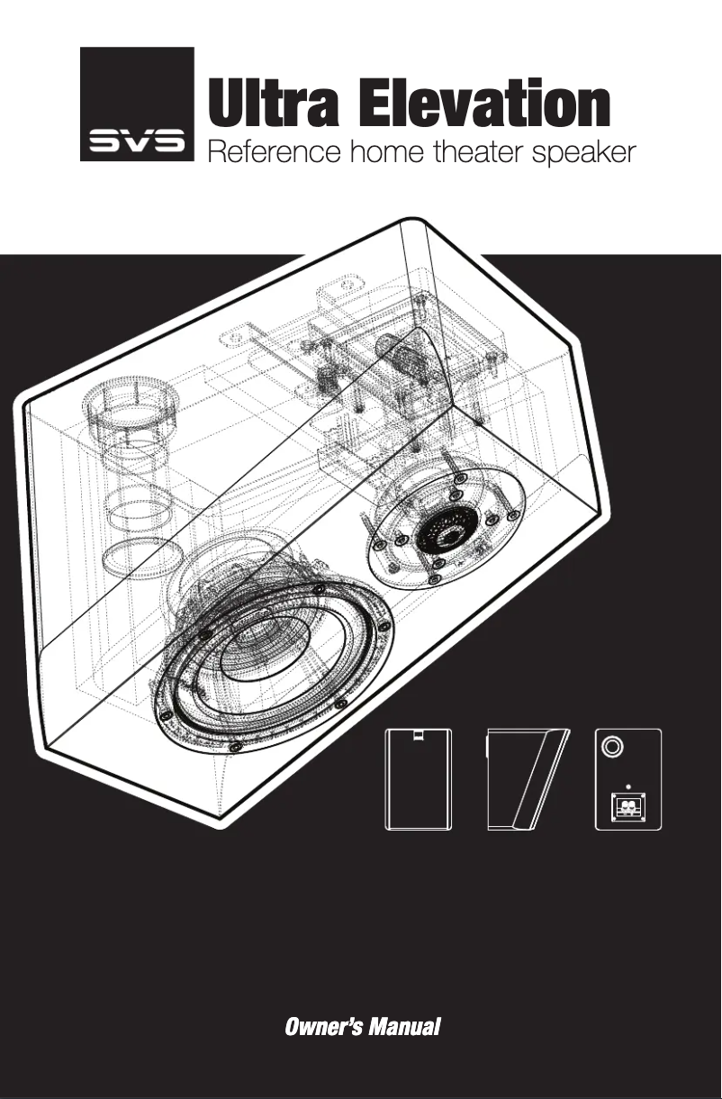 Page 1 de la notice Manuel utilisateur SVS Ultra Elevation