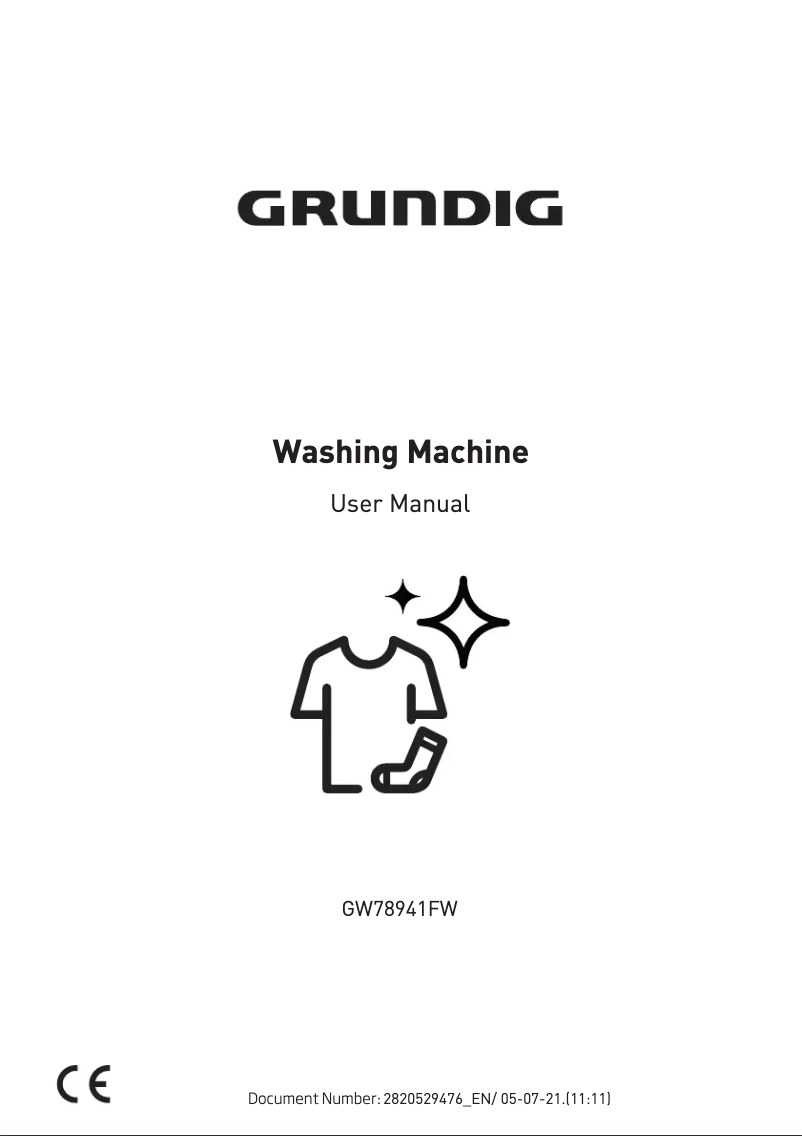 Page n°1 - Manuel utilisateur Grundig GW78941F