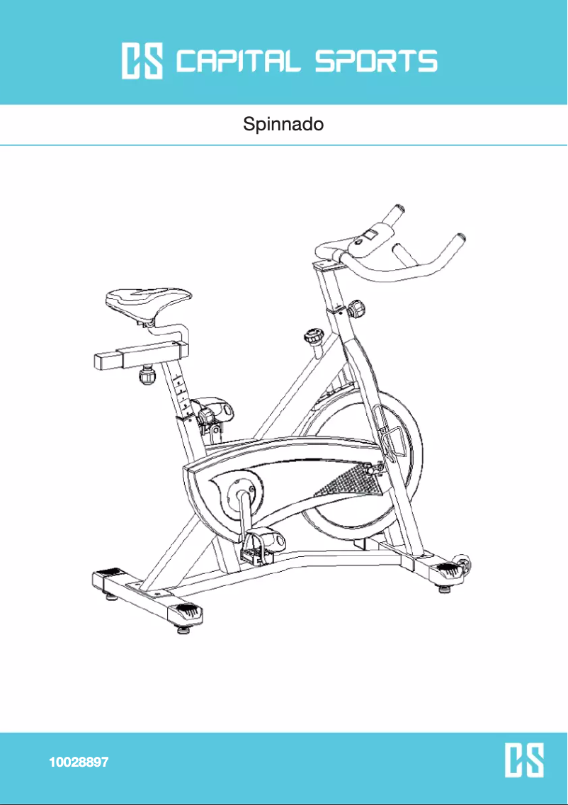 Page 1 de la notice Manuel utilisateur Capital Sports Spinnado