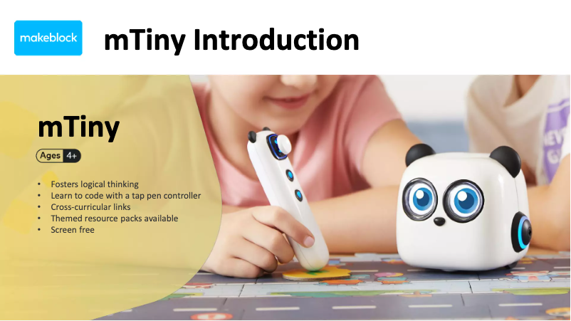Page n°1 - Manuel utilisateur Makeblock mTiny