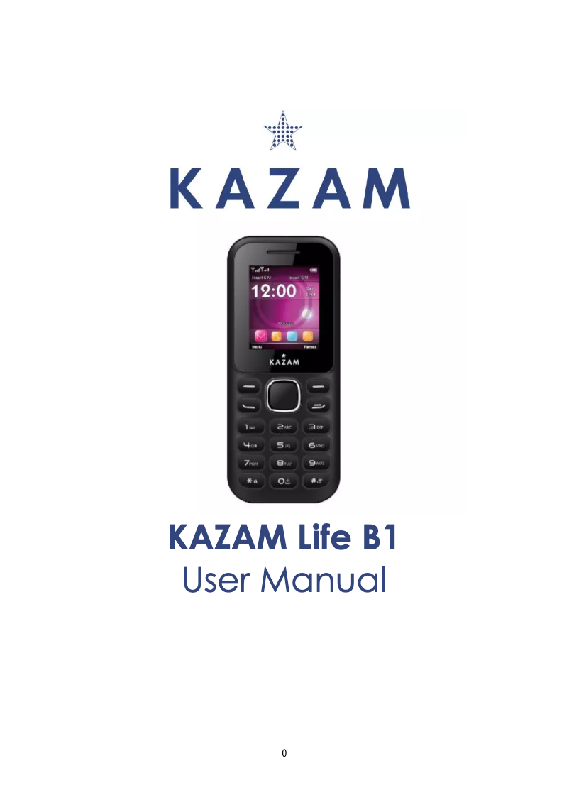 Página 1 del manual Manual de usuario Lebara Kazam Life B1