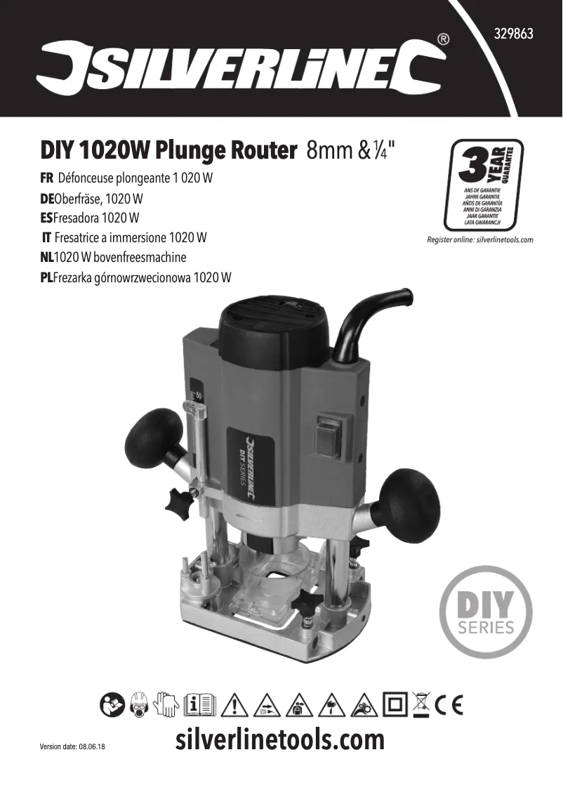 Image de la première page du manuel de l'appareil 329863