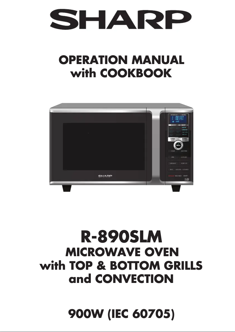 Image de la première page du manuel de l'appareil R-890SLM