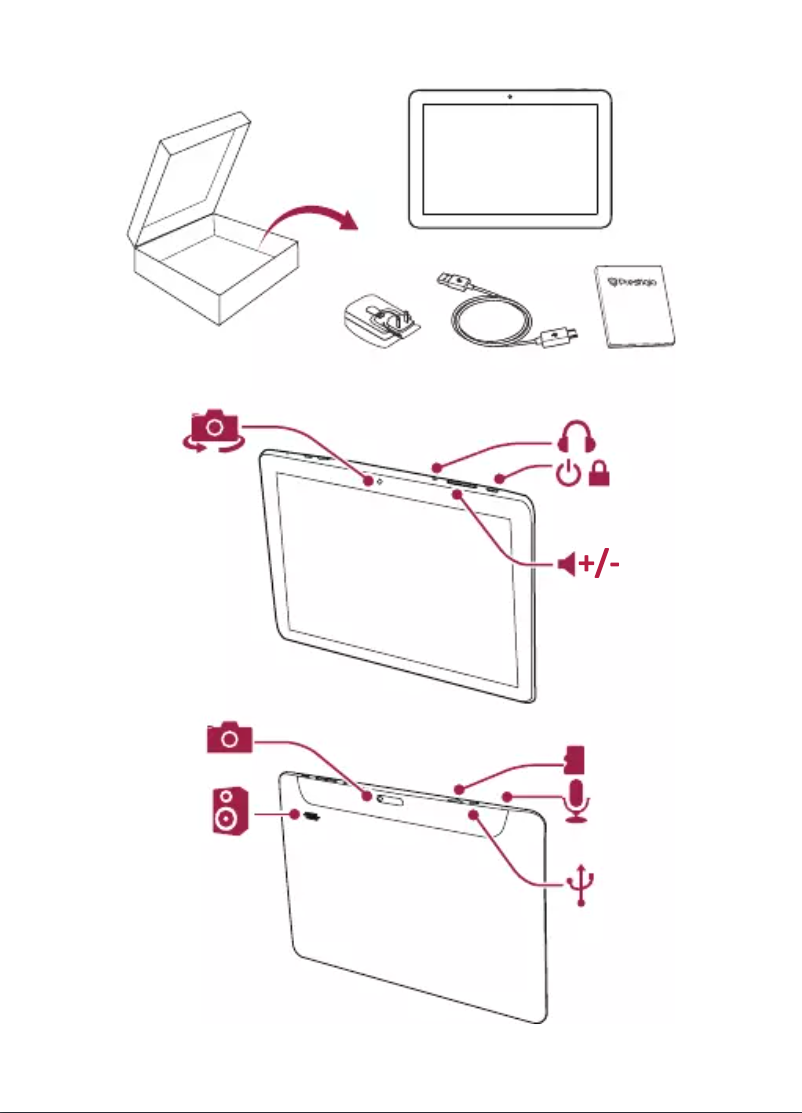Page n°1 - Manuel utilisateur Prestigio MultiPad Wize 5002