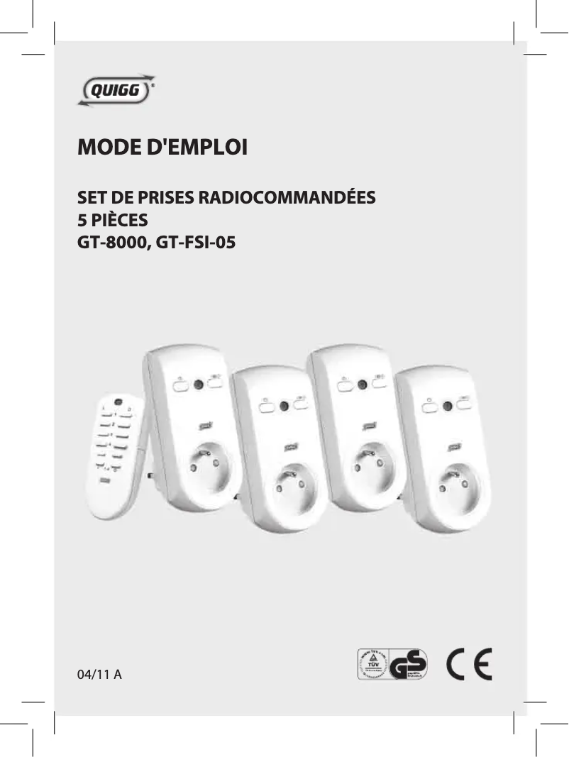 Imagen de la primera página del manual del dispositivo GT-8000