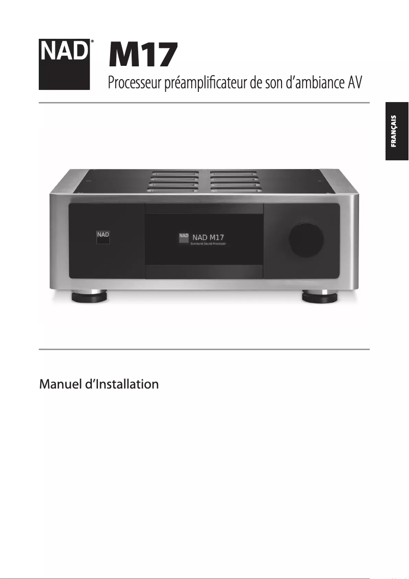 Image de la première page du manuel de l'appareil M17 V2i
