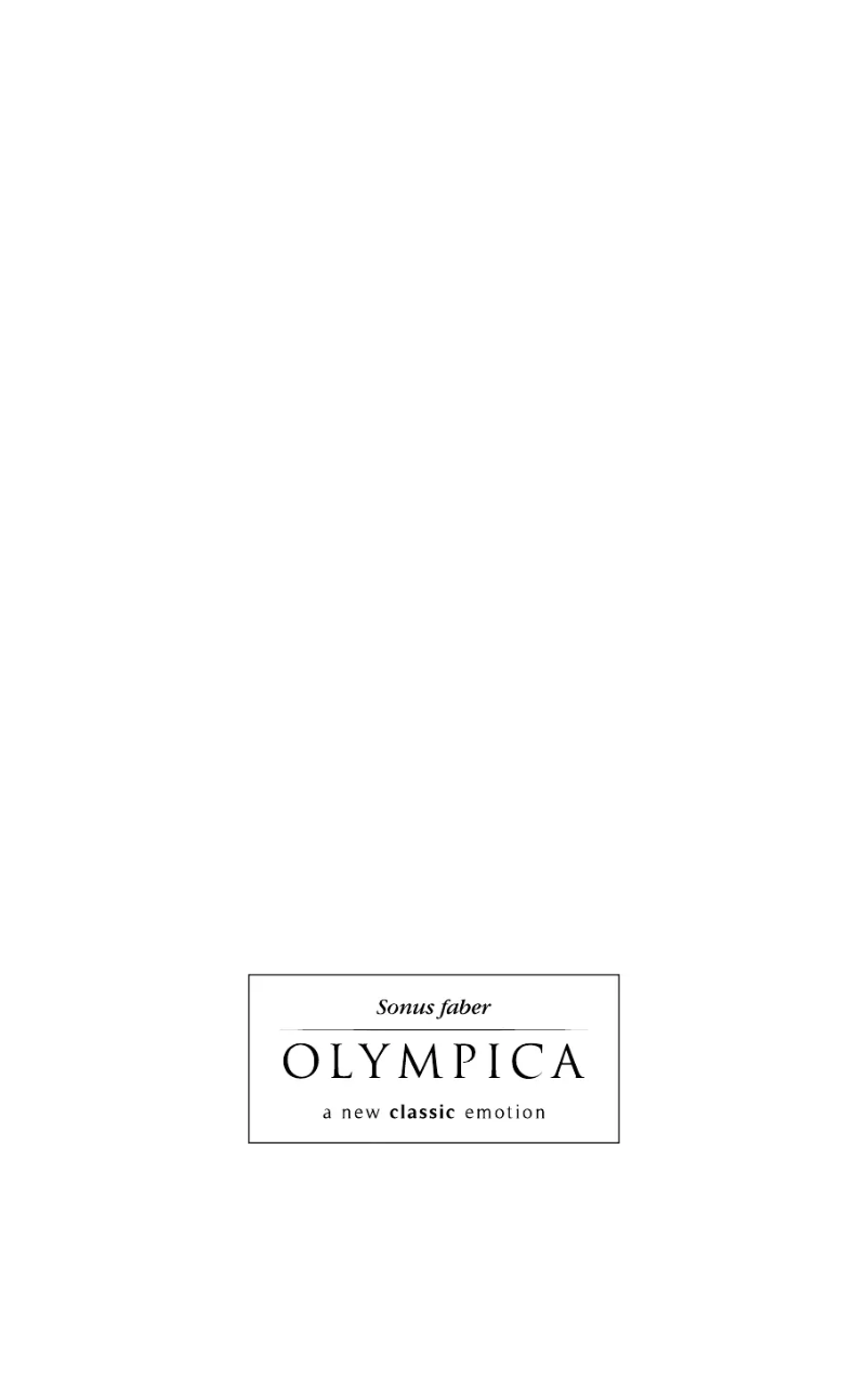 Page 1 de la notice Manuel utilisateur Sonus Faber Olympica I