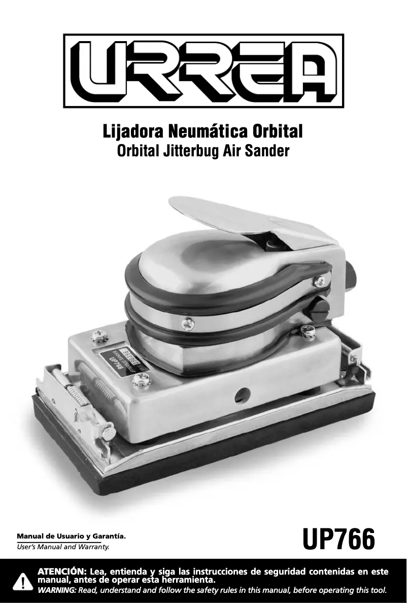 Page 1 de la notice Manuel utilisateur Urrea UP766