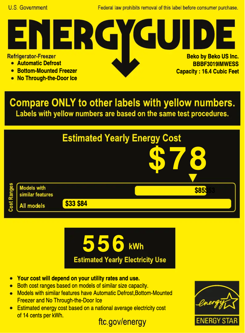 Image de la première page du manuel de l'appareil BBBF3019IMWESS