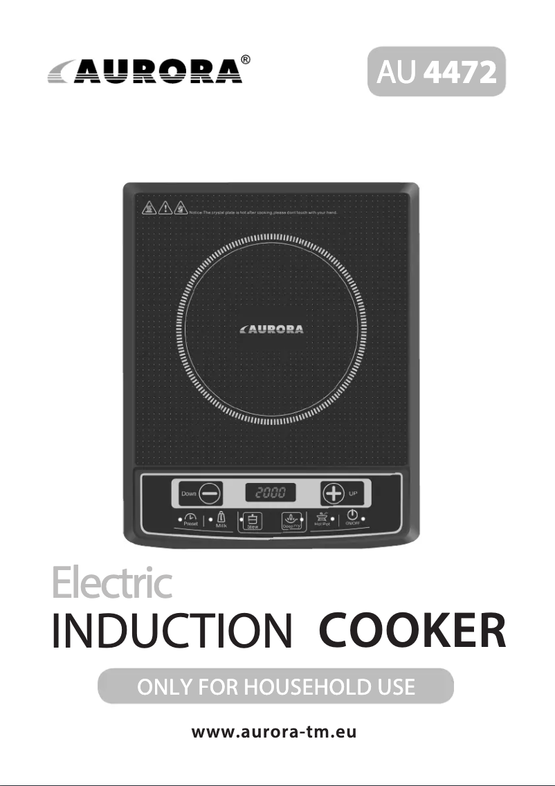 Page 1 de la notice Manuel utilisateur Aurora AU4472