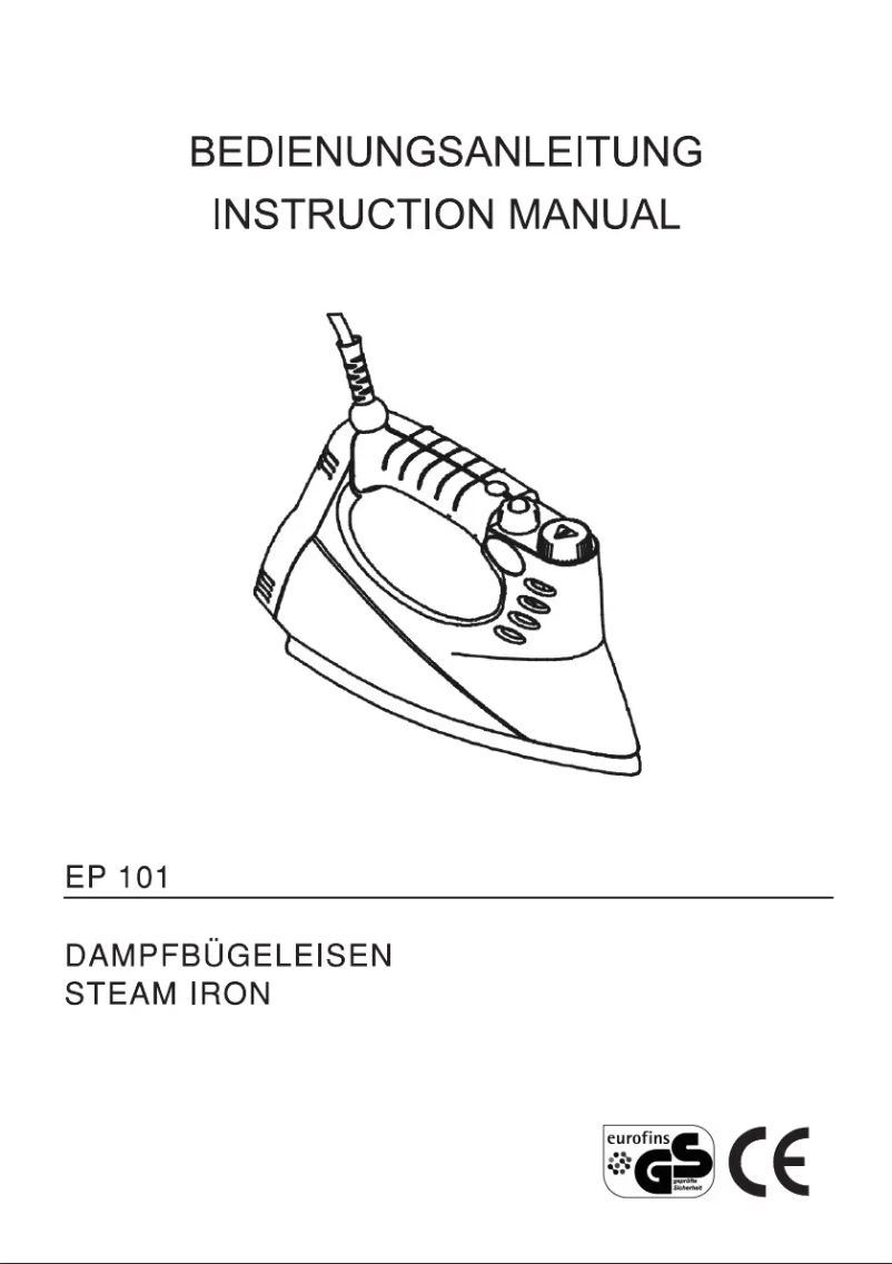 Page n°1 - Manuel utilisateur Heller EP 101