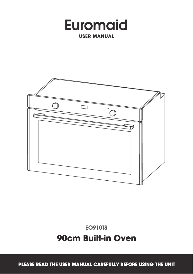 Image de la première page du manuel de l'appareil EO910TS