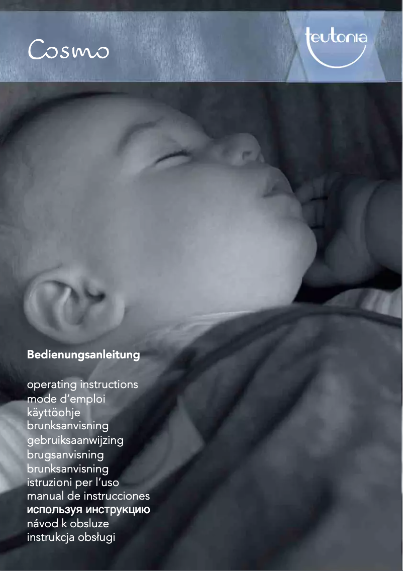 Page n°1 - Manuel utilisateur Teutonia Cosmo