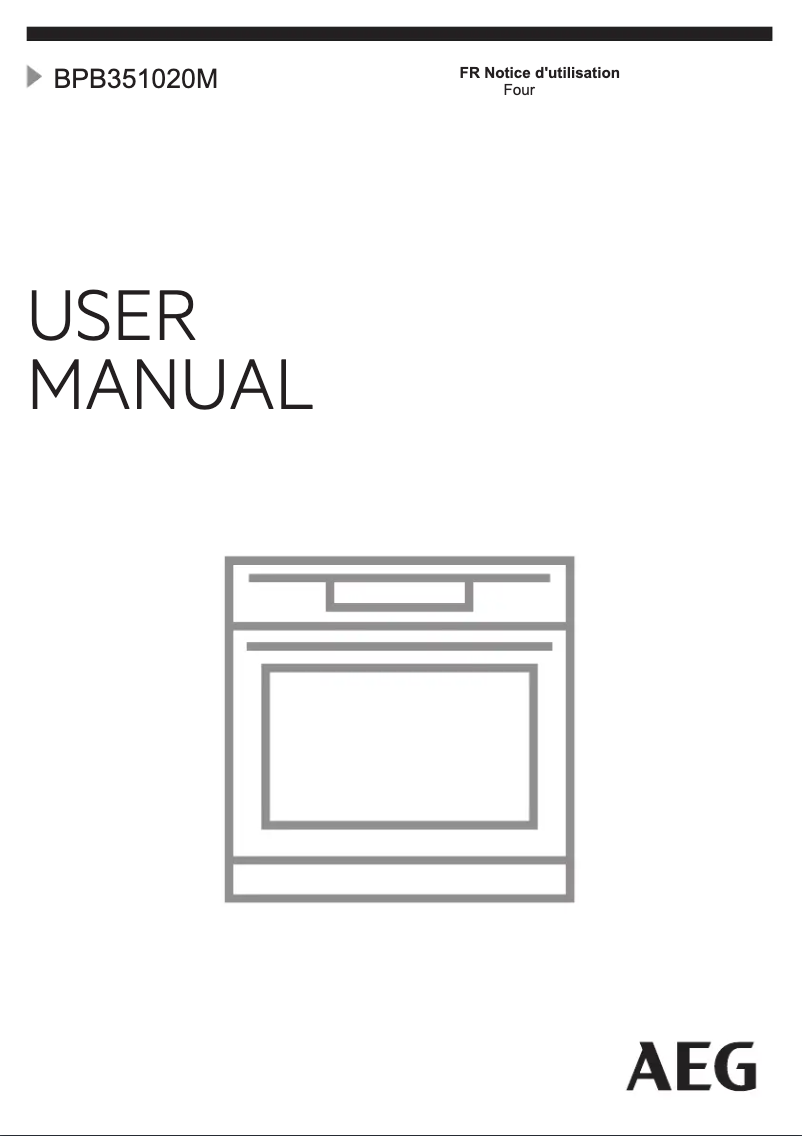 Page n°1 - Manuel utilisateur AEG BPE435020M