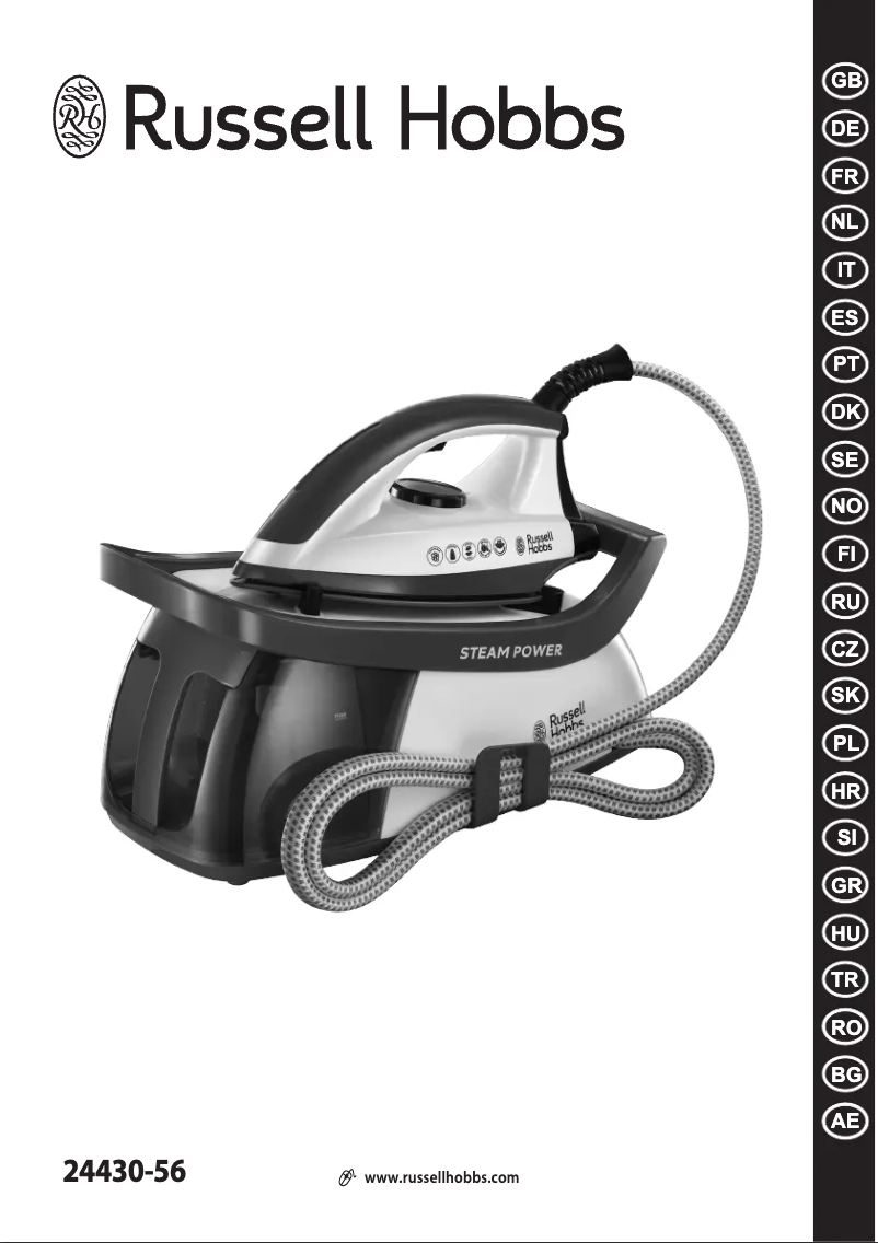 Page 1 de la notice Manuel utilisateur Russell Hobbs 24430-56