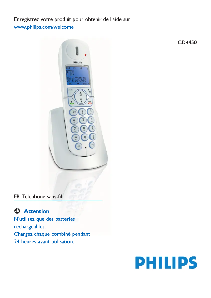 Imagen de la primera página del manual del dispositivo CD4452