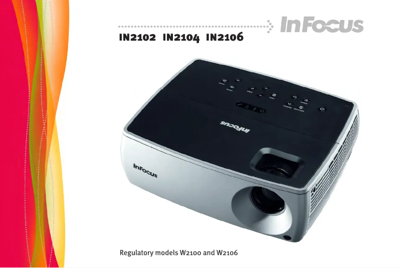 Page 1 de la notice Manuel utilisateur InFocus IN2104EP