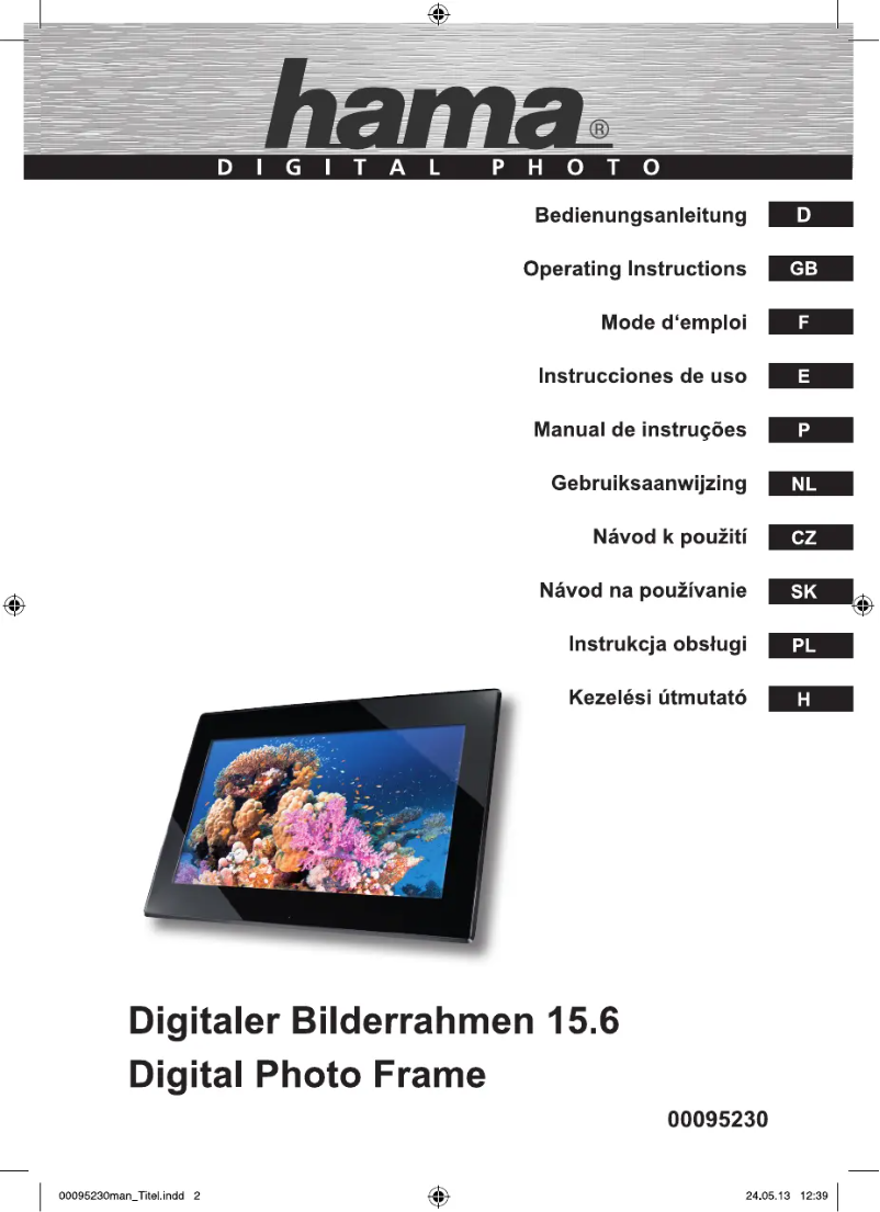 Page 1 de la notice Manuel utilisateur Hama Slimline 00095230