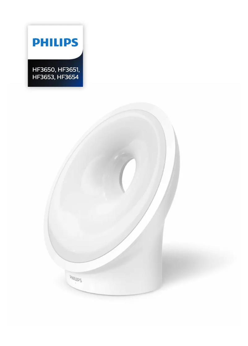 Page 1 of the manual User Manual Philips Someo HF3653