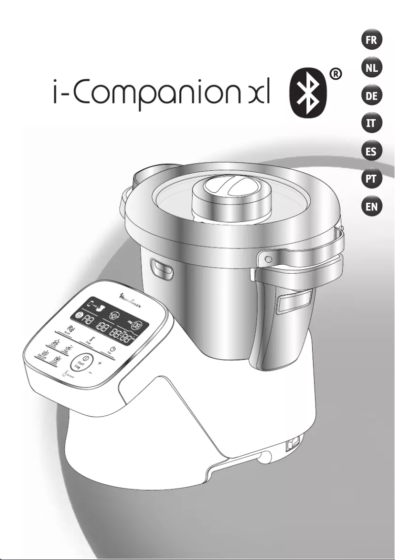 Image de la première page du manuel de l'appareil iCompanion XL Gourmet YY4525