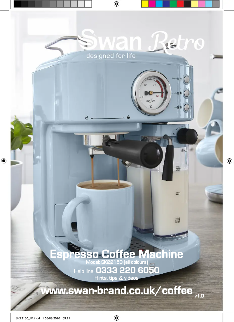 Page 1 de la notice Manuel utilisateur Swan SK22150