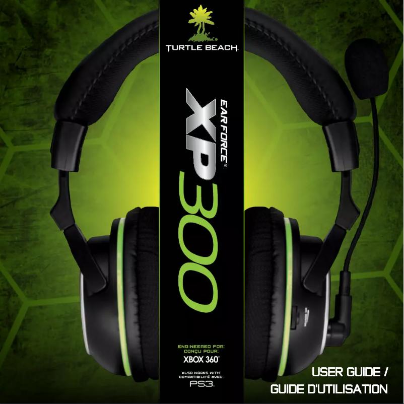 Page 1 de la notice Manuel utilisateur Turtle Beach Ear Force XP300