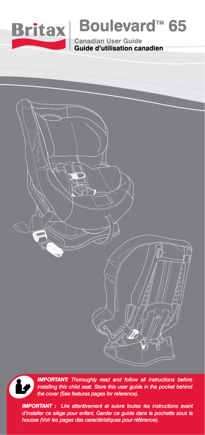Page n°1 - Manuel utilisateur Britax Boulevard 65