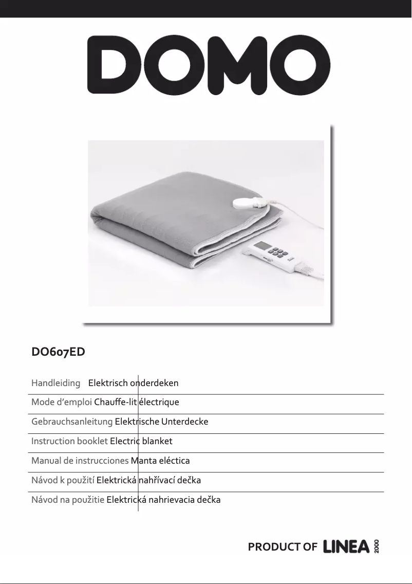Page n°1 - Manuel utilisateur Domo DO607ED