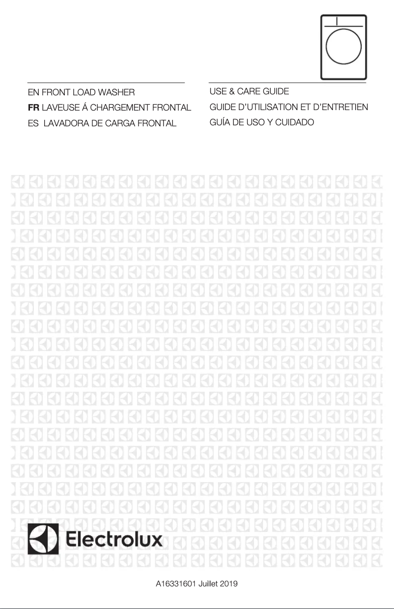 Page n°1 - Manuel utilisateur Electrolux EFLS527UTT