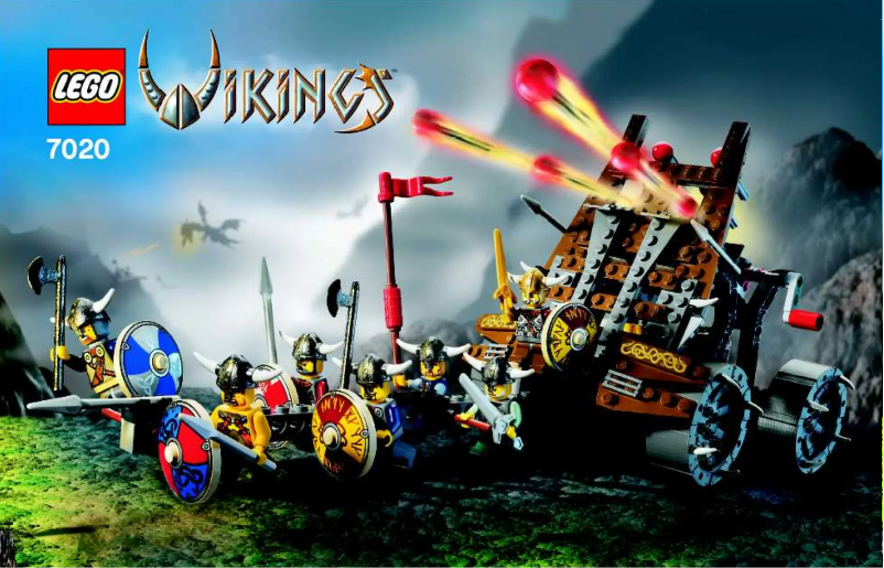 Image de la première page du manuel de l'appareil Army of Vikings with Heavy Artillery Wag