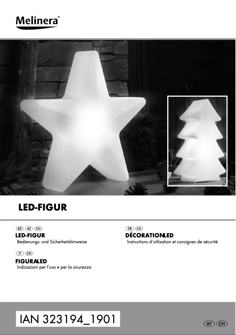 Page 1 de la notice Manuel utilisateur Melinera IAN 323194