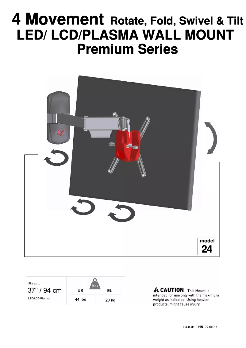 Image de la première page du manuel de l'appareil 24B