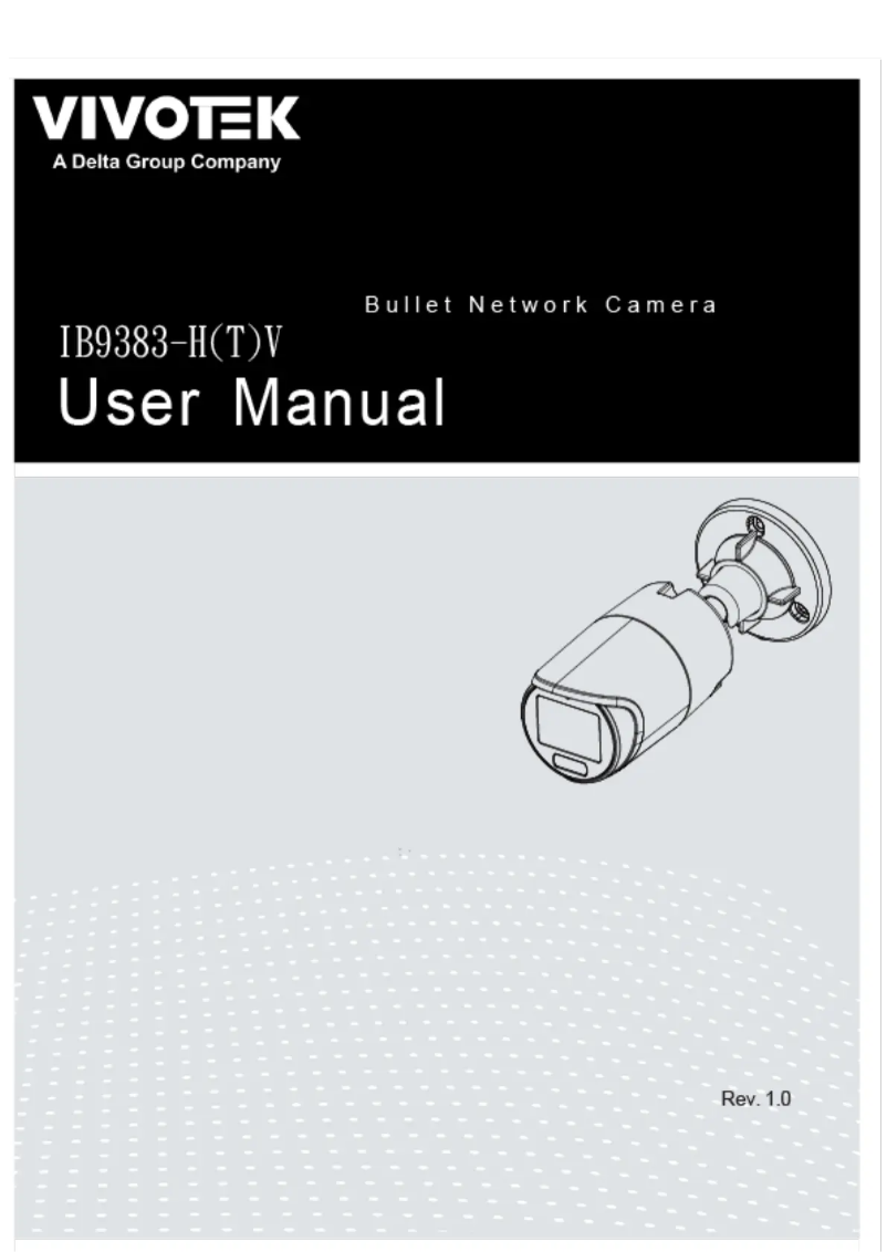 Page 1 de la notice Manuel utilisateur Vivotek IB9383-HV