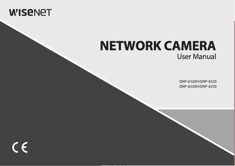 Page 1 de la notice Manuel utilisateur Hanwha QNP-6250
