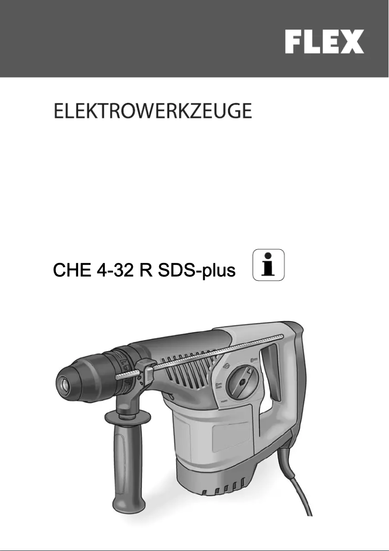 Página 1 del manual Manual de usuario Flex CHE 4-32 R SDS-plus