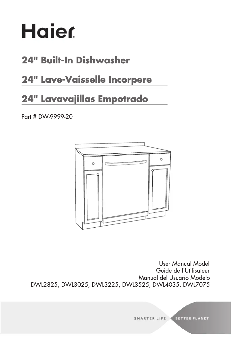 Image de la première page du manuel de l'appareil DWL3225DDBB