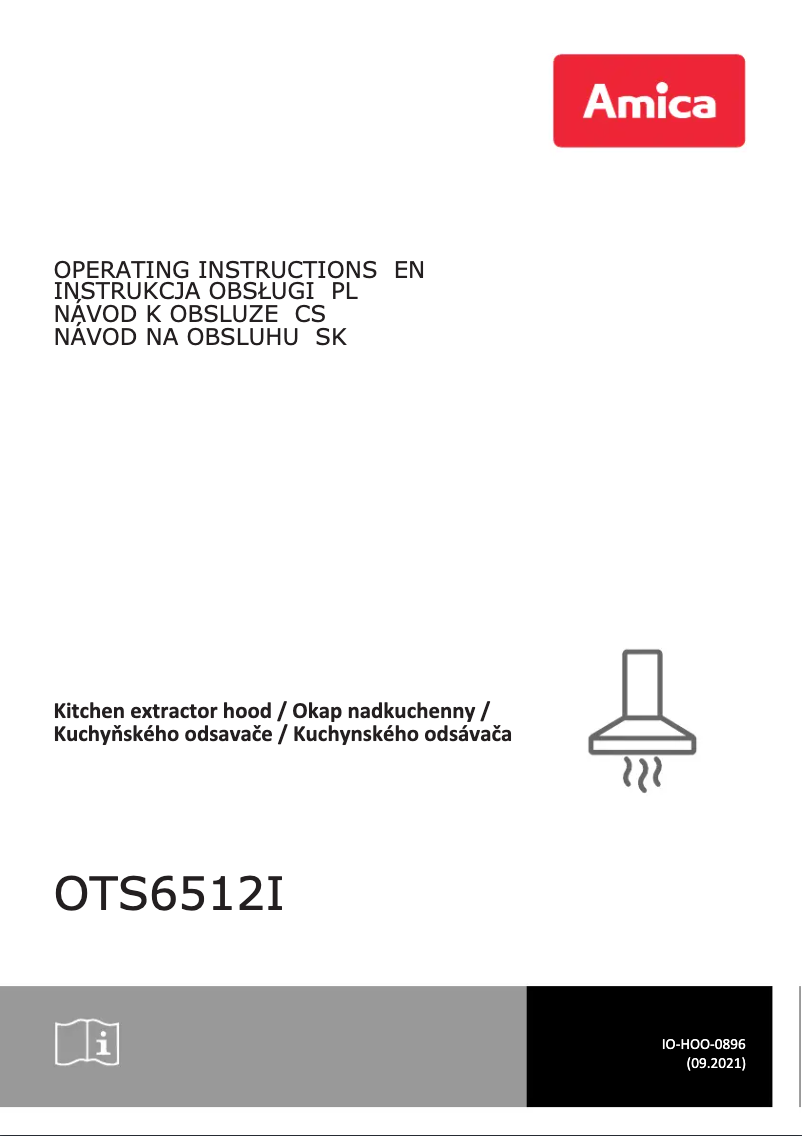 Page 1 de la notice Manuel utilisateur Amica OTS6512I