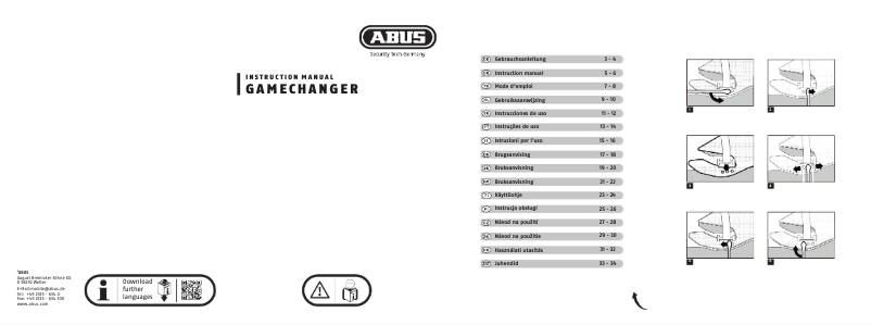 Imagen de la primera página del manual del dispositivo GameChanger