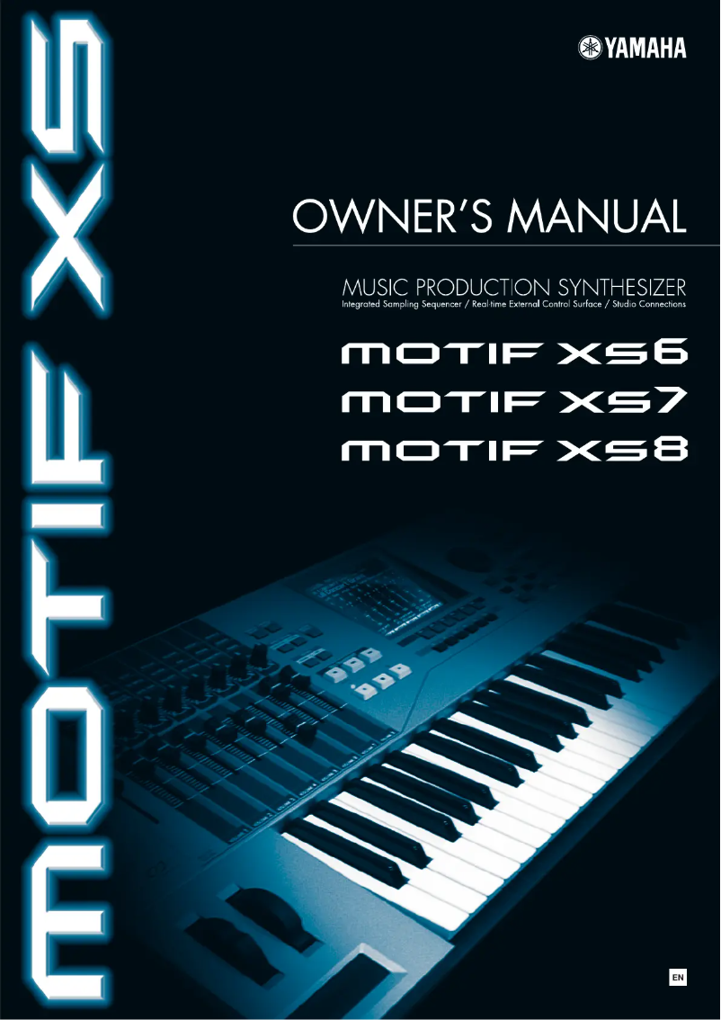 Page n°1 - Manuel utilisateur Yamaha Motif XS8