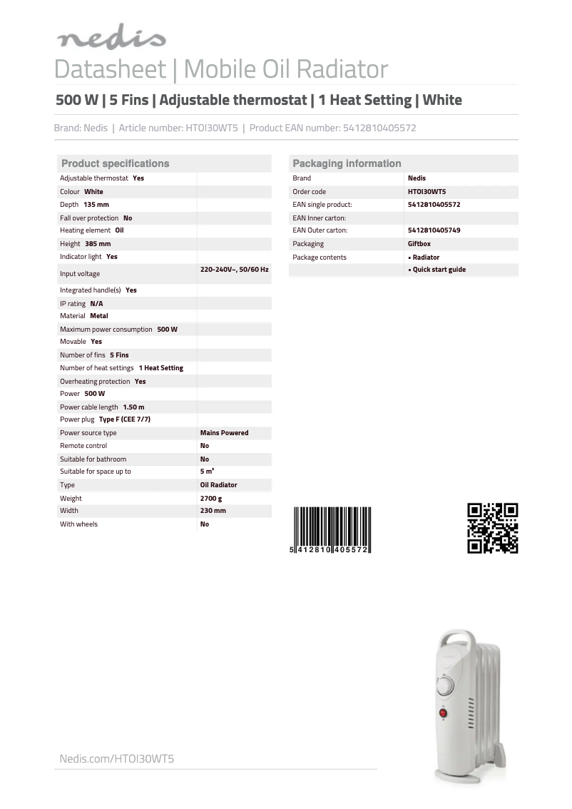 Image de la première page du manuel de l'appareil HTOI30WT5