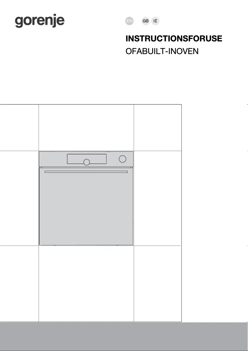 Image de la première page du manuel de l'appareil BPSAX6747A08BG