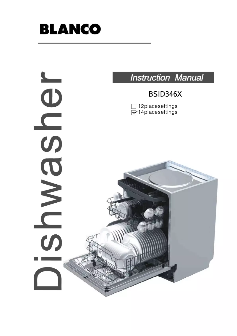 Image de la première page du manuel de l'appareil BSID346X