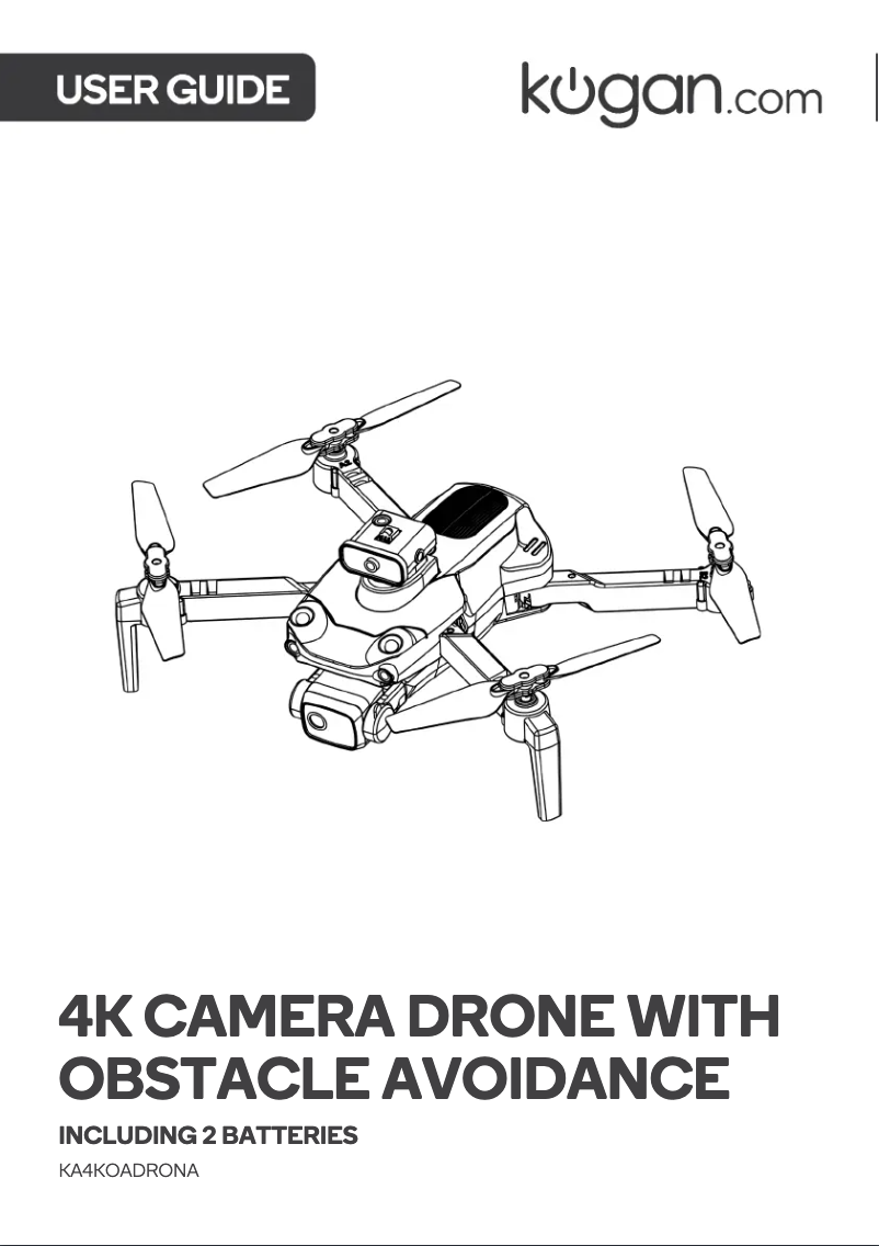 Page 1 de la notice Manuel utilisateur Kogan KA4KOADRONA