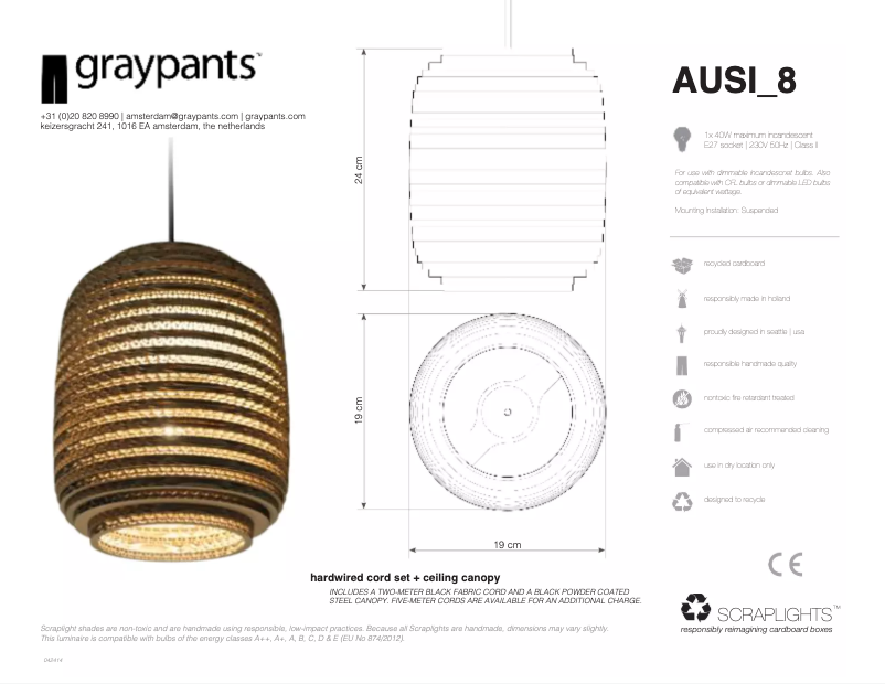 Image de la première page du manuel de l'appareil Ausi 8