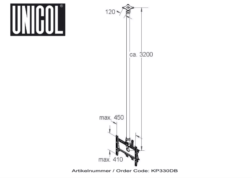 Image de la première page du manuel de l'appareil KP330DB