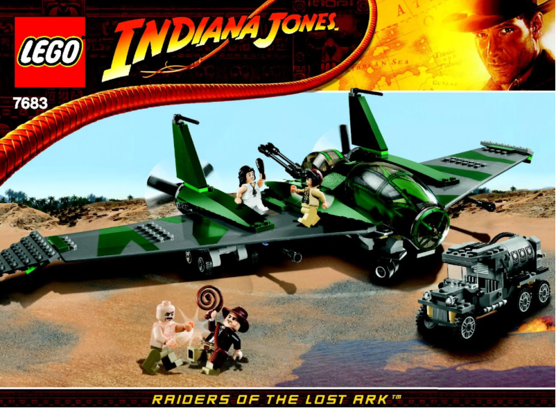 Page 1 of the manual User Manual Lego Fight on the Flying Wing