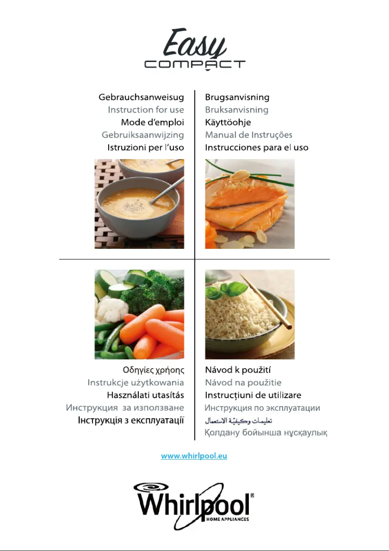 Page 1 de la notice Manuel utilisateur Whirlpool MWD 119 BL